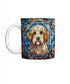 Cavapoo Suncatcher Artwork Ceramic Mug